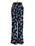 Unbranded 100% Polyester Print Blue Casual Pants Size S - photo 1