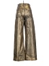Jessica Simpson Metallic Gold Casual Pants Size 27 waist - photo 2