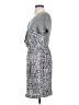 BCBGMAXAZRIA Print Gray Casual Dress Size S - photo 5
