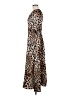Unbranded 100% Polyester Animal Print Brown Casual Dress Size M - photo 5