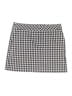 Izod Golf Checkered-gingham Gray Black Skort Size 12 - photo 1