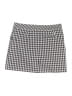 Izod Golf Checkered-gingham Gray Black Skort Size 12 - photo 2