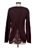 GNW 100% Acrylic Burgundy Pullover Sweater Size S - photo 2