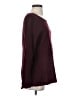 GNW 100% Acrylic Burgundy Pullover Sweater Size S - photo 4