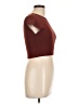 Zara Brown Short Sleeve Turtleneck Size L - photo 4