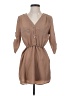 Mimi Chica 100% Polyester Tan Casual Dress Size S - photo 1