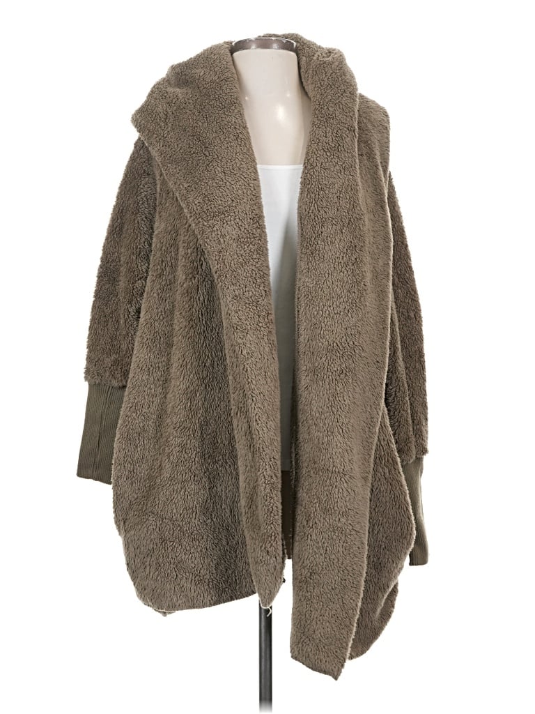 Pre-owned Mon Amour Poncho In Brown
