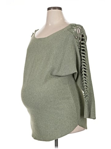 Siren Lily Maternity Pullover Sweater (view 1)