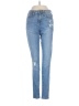 Mossimo Hearts Blue Jeans Size 2 - photo 1