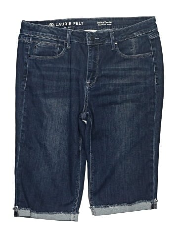 Laurie Felt Denim Shorts (view 1)
