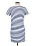 Universal Thread 100% Cotton Stripes Blue Casual Dress Size M - photo 2
