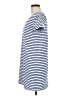 Universal Thread 100% Cotton Stripes Blue Casual Dress Size M - photo 5