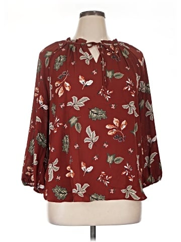 Ann Taylor LOFT Outlet 3/4 Sleeve Blouse (view 1)