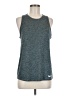 Nike 100% Polyester Gray Active Tank Size M - photo 1