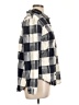 BCBGeneration 100% Cotton Plaid Gray Long Sleeve Button-Down Shirt Size L - photo 4