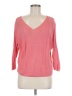 Nic + Zoe Pink Pullover Sweater Size M - photo 1