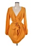 ASOS 100% Polyester Orange Cocktail Dress Size 8 - photo 1