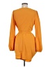ASOS 100% Polyester Orange Cocktail Dress Size 8 - photo 2