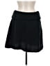 Unbranded 100% Polyester Solid Black Casual Skirt Size M (estimated) - photo 1