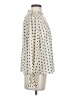 Shein Polka Dots Ivory Long Sleeve Blouse Size 4 - photo 4