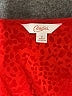 Candie's Red 3/4 Sleeve Blouse Size S - photo 7