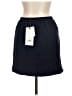 Naf Naf 100% Viscose Solid Blue Casual Skirt Size EU 38 / US 8 - photo 2