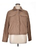 J by Joie 100% Polyester Solid Brown Jacket Size XL - photo 1