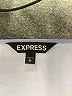 Express Gray Purple Short Sleeve Top Size L - photo 7