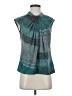 Worthington 100% Polyester Teal Sleeveless Blouse Size S (petite) - photo 1