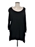 Express 100% Rayon Black 3/4 Sleeve T-Shirt Size M - photo 1