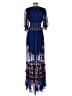 FARM Rio 100% Polyester Blue Casual Dress Size XS - photo 2