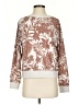 Evereve Tropical Brown Pullover Sweater Size S - photo 1