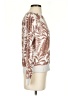 Evereve Tropical Brown Pullover Sweater Size S - photo 4