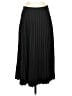 Ann Taylor LOFT Solid Black Formal Skirt Size 4 Petite - photo 1