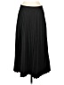Ann Taylor LOFT Solid Black Formal Skirt Size 4 Petite - photo 2