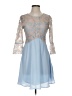 Hayden 100% Polyester Blue Cocktail Dress Size S - photo 1