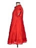 MIHOLL 100% Polyester Solid Red Casual Dress Size M - photo 5