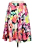 Aqua Print Pink Casual Skirt Size M - photo 1