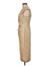 Connected Apparel Tan Cocktail Dress Size 6 - photo 5