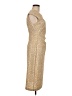 Connected Apparel Tan Cocktail Dress Size 6 - photo 4