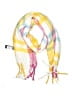 Marcus Adler 100% Polyester Plaid Yellow Scarf One size - photo 1