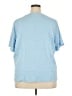 Simply Vera Vera Wang Blue Short Sleeve Top Size 3X - photo 2