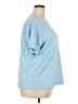 Simply Vera Vera Wang Blue Short Sleeve Top Size 3X - photo 4