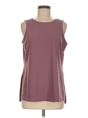 Ann Taylor Factory Sleeveless T-Shirt (view 1)