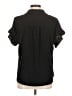 Pleione 100% Polyester Black Short Sleeve Blouse Size M - photo 2