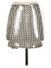 Superdown Polka Dots Silver Casual Skirt Size XS - photo 2
