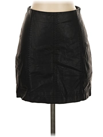 Free People Faux Leather Skirt (view 1)