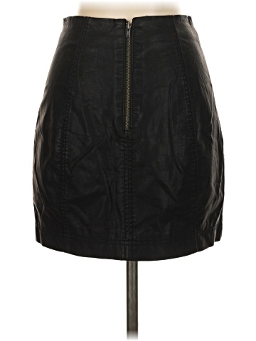 Free People Faux Leather Skirt (view 2)