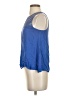 Fun2Fun 100% Rayon Blue Sleeveless Blouse Size S - photo 5