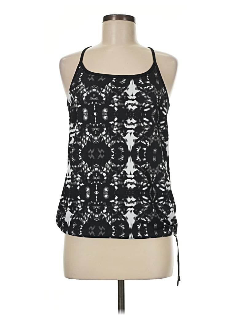 Pre-owned Fabletics Tank Top Black Halter Neckline Tops